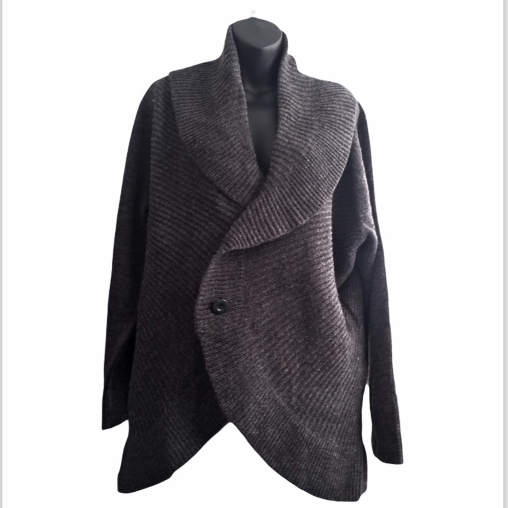 NWT Niotto Wool Blend Sweater Cardigan. Size 3X